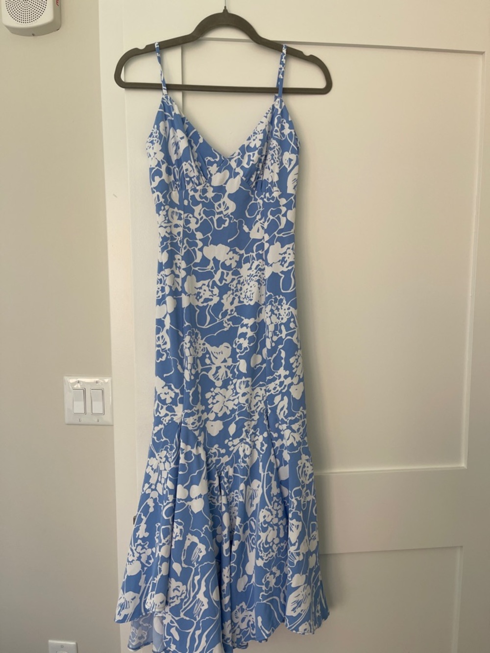 Abercrombie Blue & White Floral Slip Dress